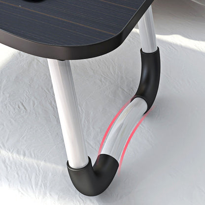 SOGA 2X Black Portable Bed Table Adjustable Foldable Bed Sofa Study Table Laptop Mini Desk with Notebook Stand Card Slot Holder Home Decor • LUZ-BedTableG41X2