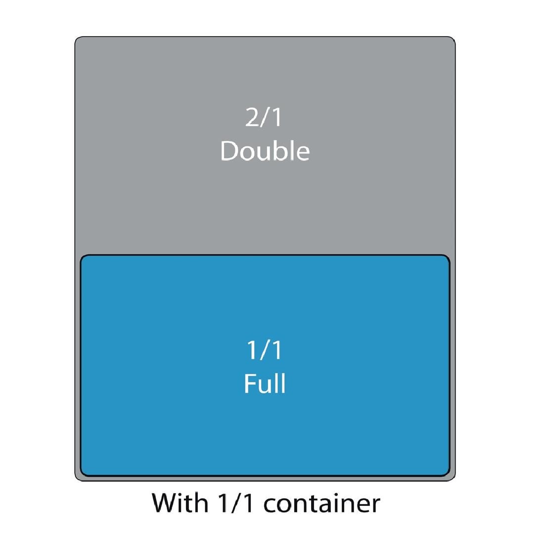 Vogue Stainless Steel Gastronorm Tray 1/1 - 150mm deep • PAS-DN705