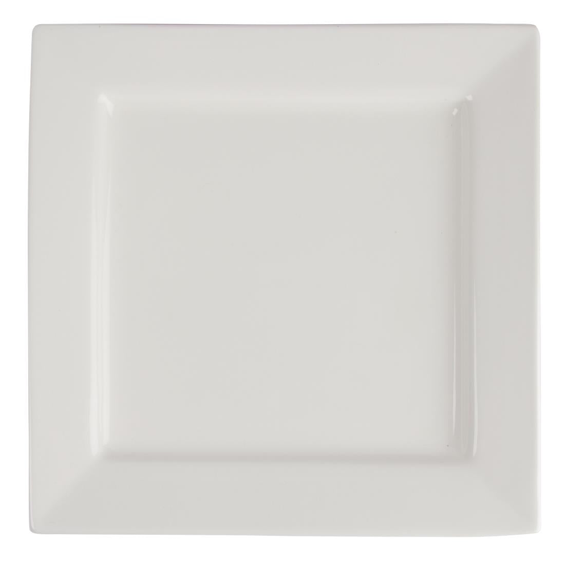 Olympia Lumina Square Plates 233mm (Pack of 4) • PAS-CD633