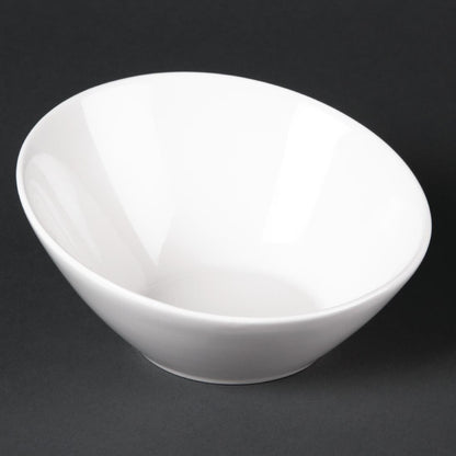 Olympia Lumina Round Sloping Bowl - 250ml 8.45fl oz (6 Pack) (148(Ø)mm / 6" | Pack quantity: 6) • PAS-CF383