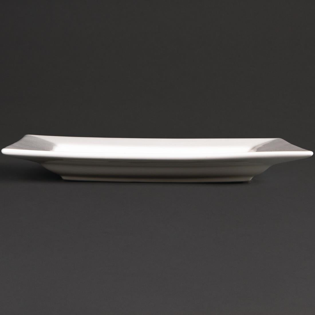 Olympia Lumina Square Plates 233mm (Pack of 4) • PAS-CD633