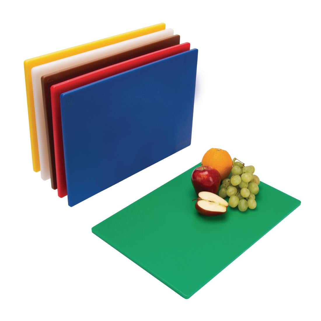 Hygiplas Low Density Chopping Boards 450x300x10mm (6 Pack) (Pack of 6) • PAS-W356