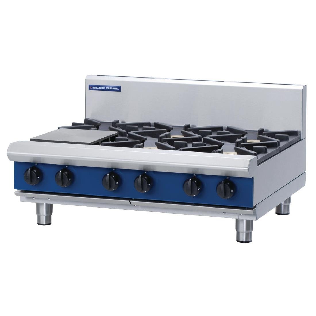 Blue Seal by Moffat 6 Burner Propane Gas Cooktop G516C-B • PAS-DN407-P