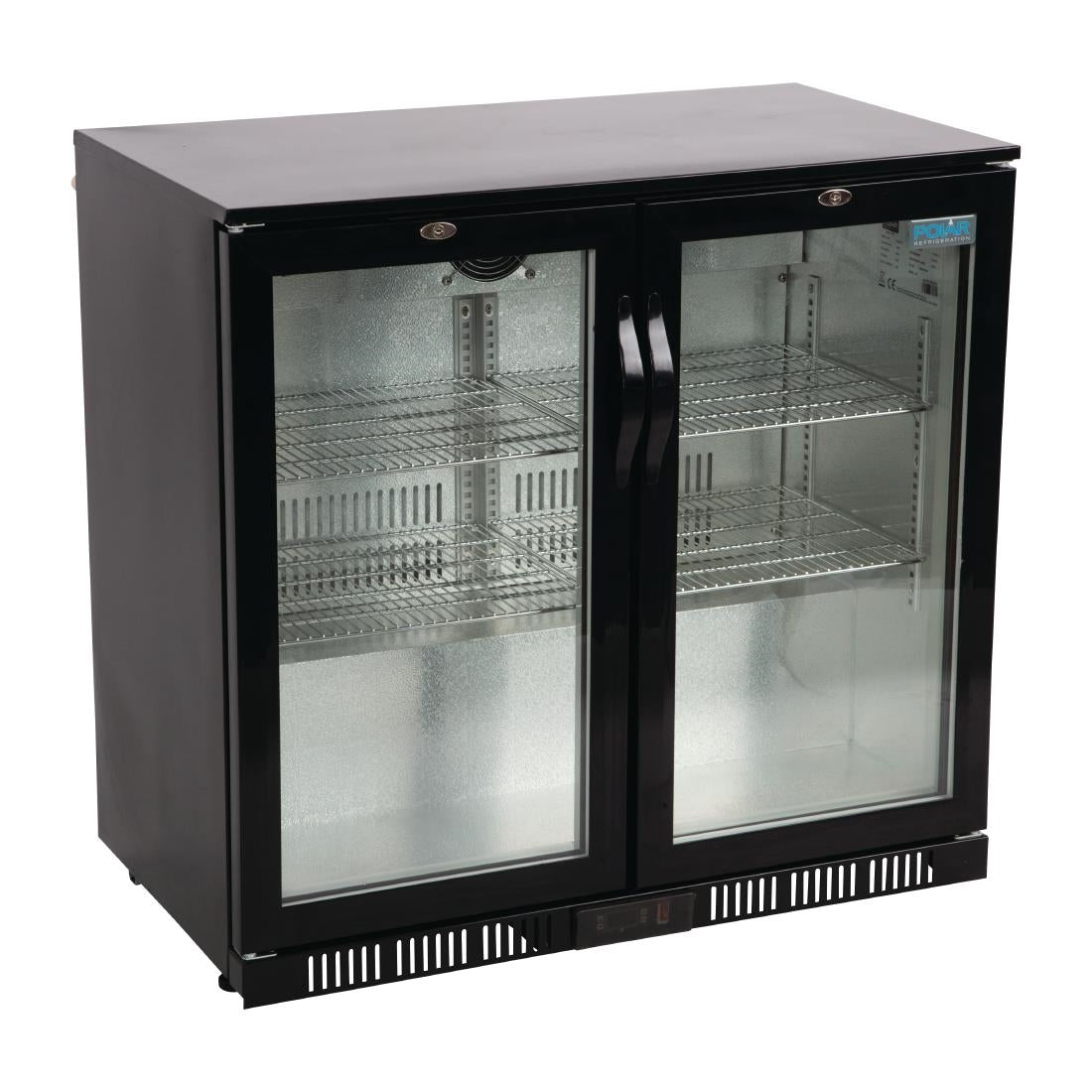 Polar G-Series Back Bar Cooler with Hinged Doors 198Ltr • PAS-GL012-A