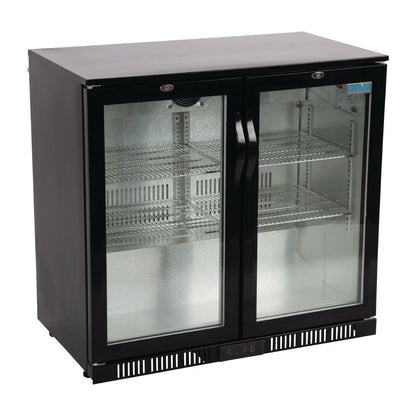 Polar G-Series Back Bar Cooler with Hinged Doors 198Ltr • PAS-GL012-A