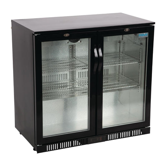 Polar G-Series Back Bar Cooler with Hinged Doors 198Ltr • PAS-GL012-A