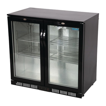 Polar G-Series Back Bar Cooler with Hinged Doors 198Ltr • PAS-GL012-A