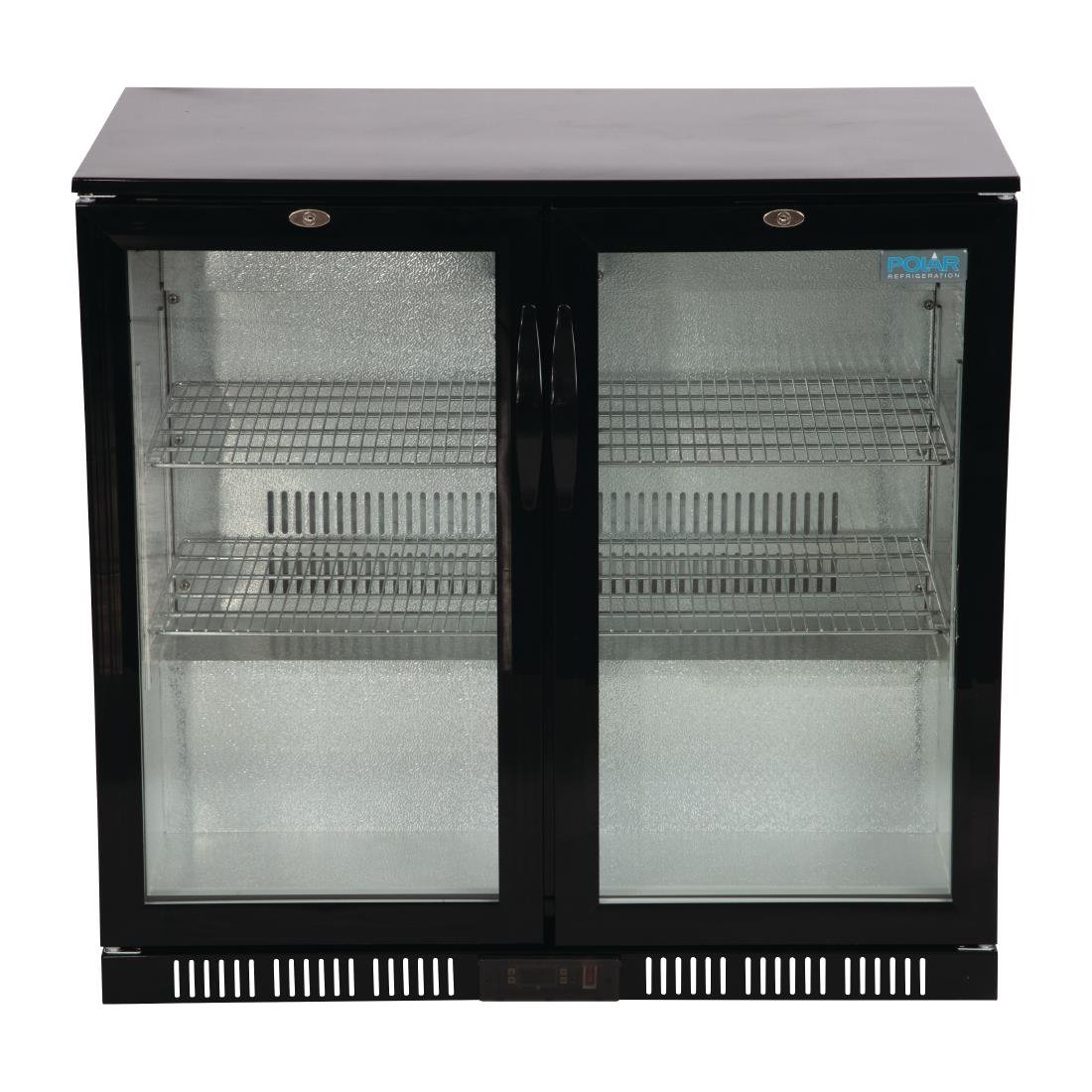 Polar G-Series Back Bar Cooler with Hinged Doors 198Ltr • PAS-GL012-A