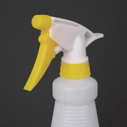Jantex Colour Coded Spray Bottles Yellow 750ml • PAS-CD816