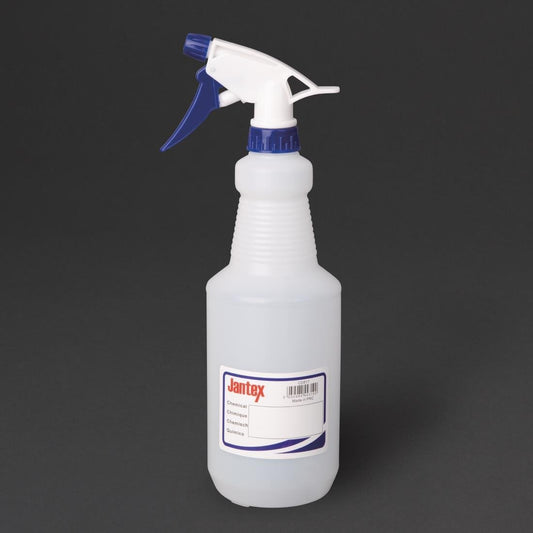 Jantex Colour Coded Spray Bottles Blue 750ml • PAS-CD817