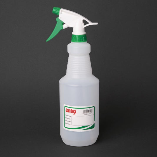 Jantex Colour Coded Spray Bottles Green 750ml • PAS-CD818