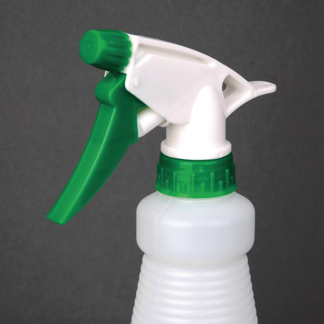 Jantex Colour Coded Spray Bottles Green 750ml • PAS-CD818