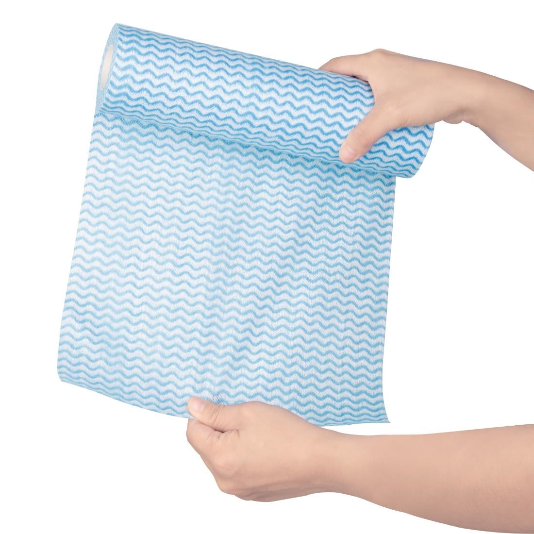 Jantex Non Woven Cloths Blue (Roll of 100 Sheets) (Colour: Blue. 100 sheets per roll. Sheet size: 25x33cm) • PAS-CS806