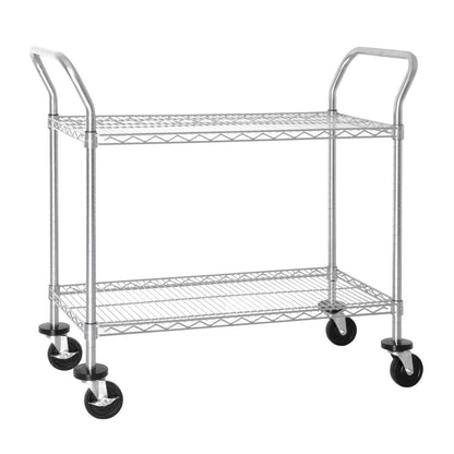 Vogue Chrome 2 Tier Wire Trolley • PAS-CC430