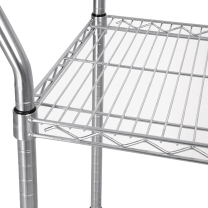 Vogue Chrome 2 Tier Wire Trolley • PAS-CC430