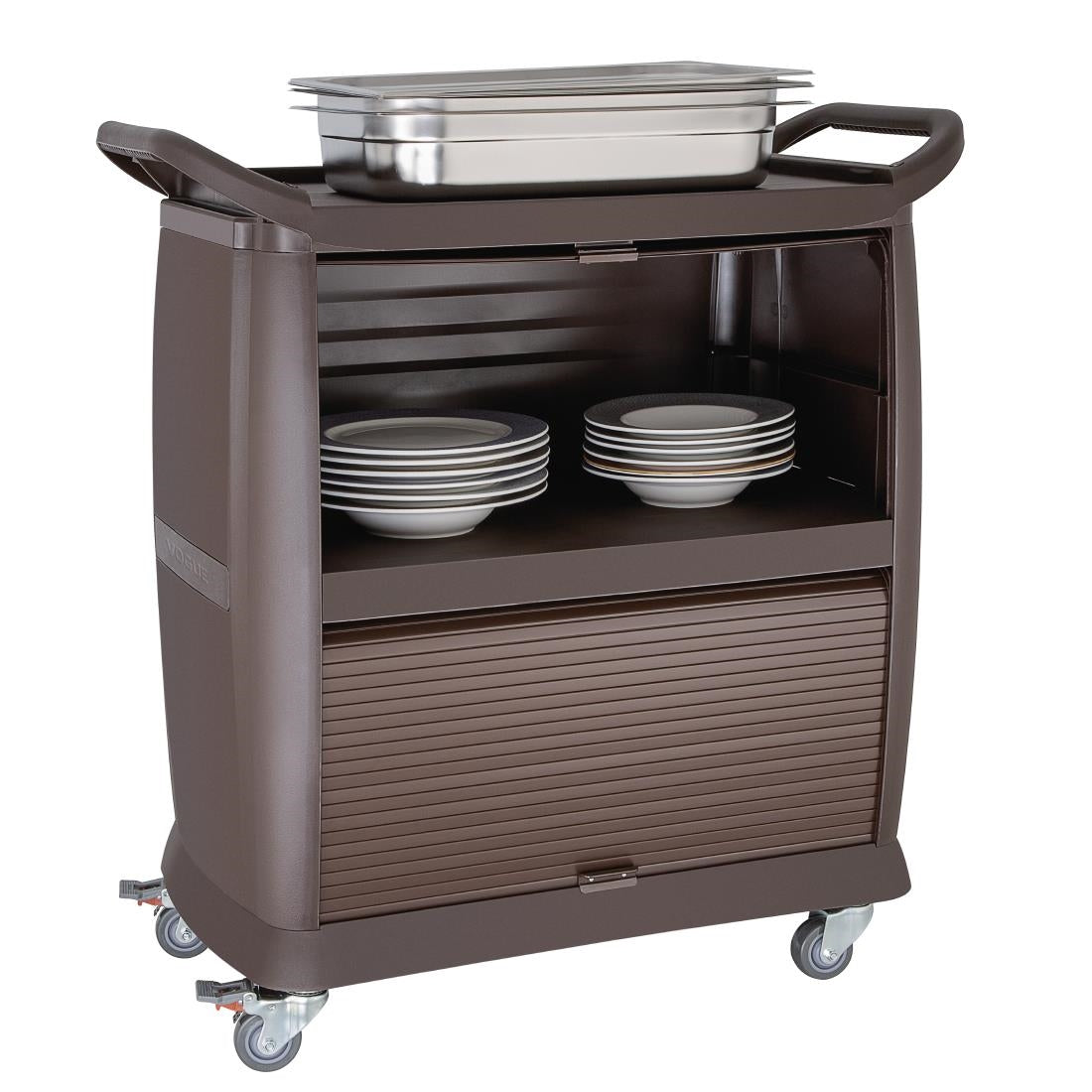 Vogue Polypropylene 3 Tier Trolley • PAS-DK737