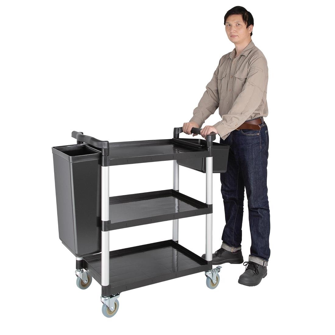 Vogue Polypropylene Mobile Trolley Small • PAS-CF101