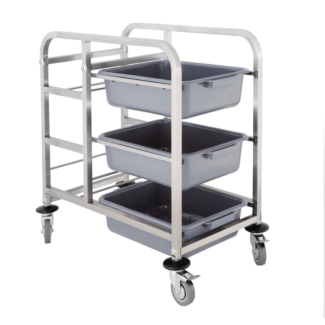 Vogue Stainless Steel Bussing Trolley • PAS-DK738