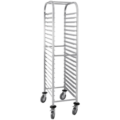 Vogue Gastronorm Racking Trolley 20 Level • PAS-U376