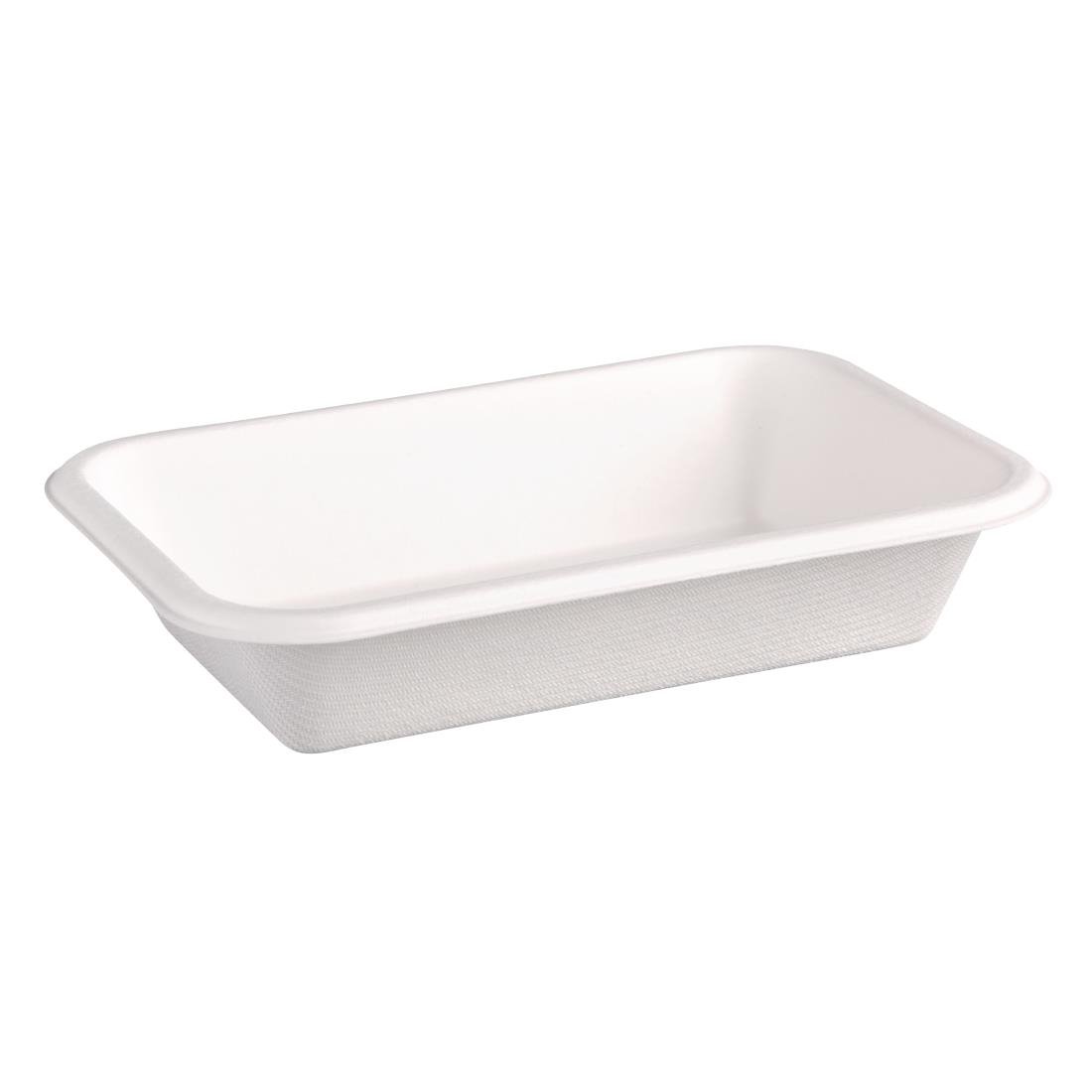 Fiesta Compostable Bagasse Food Trays 455ml (Pack of 50) • PAS-DW347