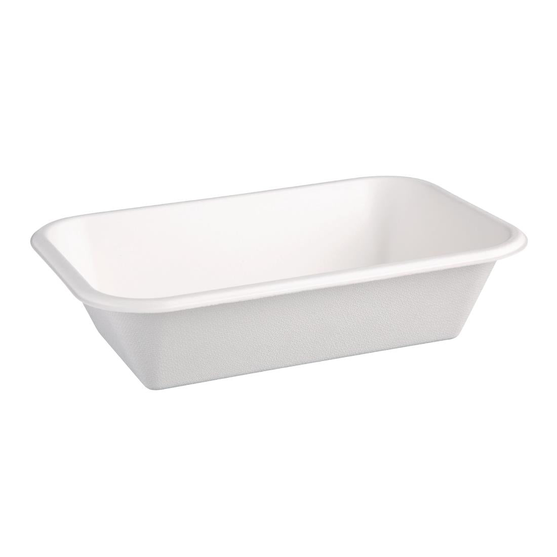 Fiesta Compostable Bagasse Food Trays 910ml (Pack of 50) • PAS-DW349