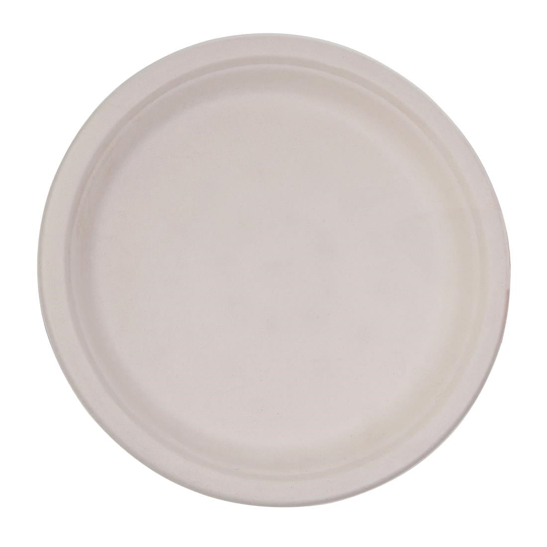 Fiesta Compostable Bagasse Round Plate Natural 179mm (50 Pack) (179(Ø)mm | Pack of 50) • PAS-FC546