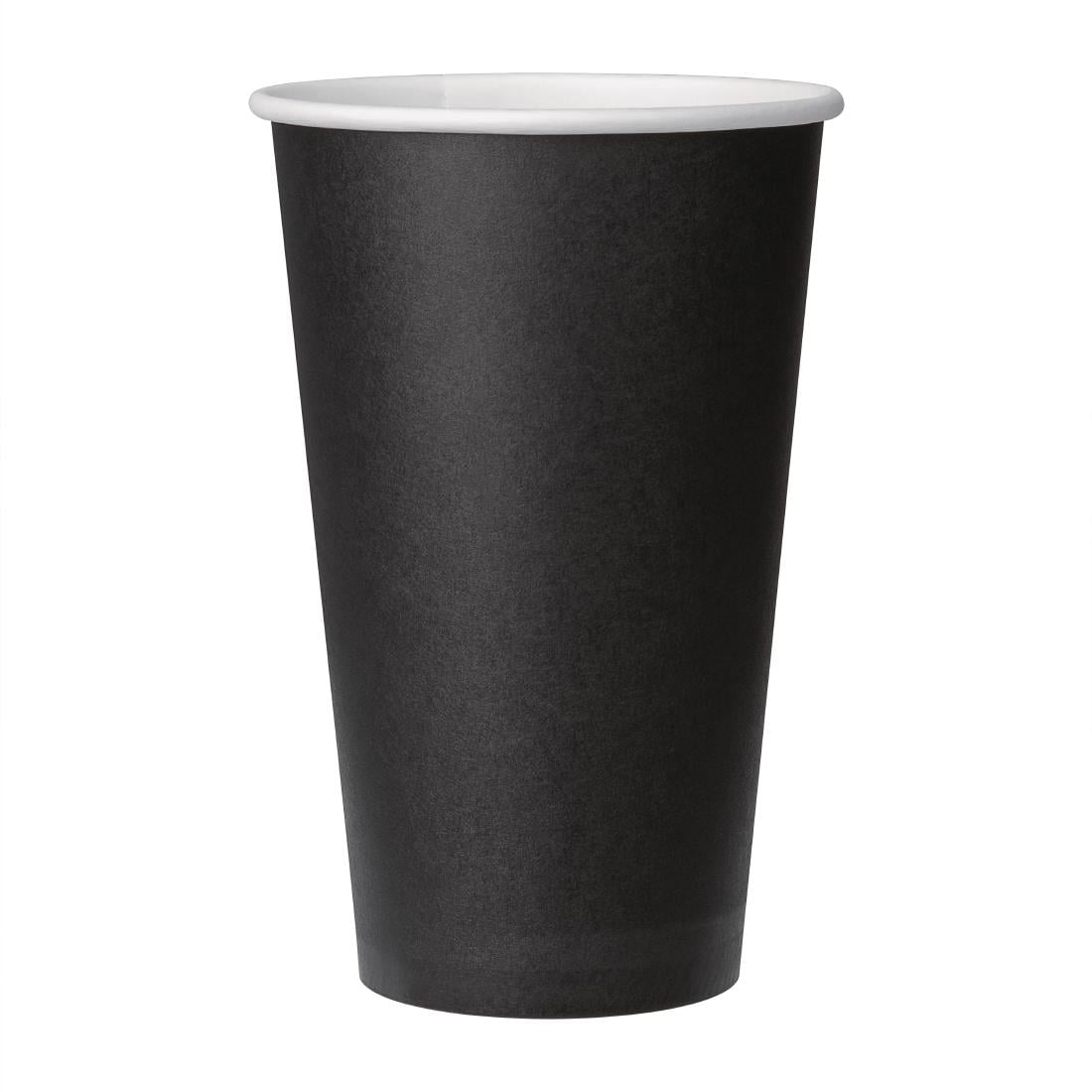 Fiesta Takeaway Coffee Cups Single Wall Black 450ml / 16oz • PAS-P_GF045