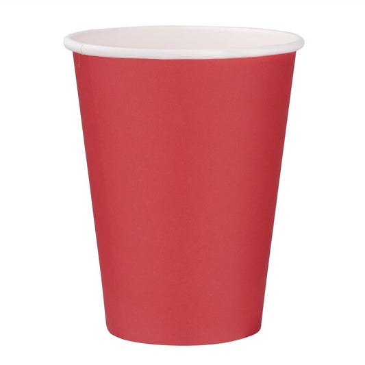 Fiesta Takeaway Coffee Cups Single Wall Red 340ml / 12oz • PAS-P_GP407