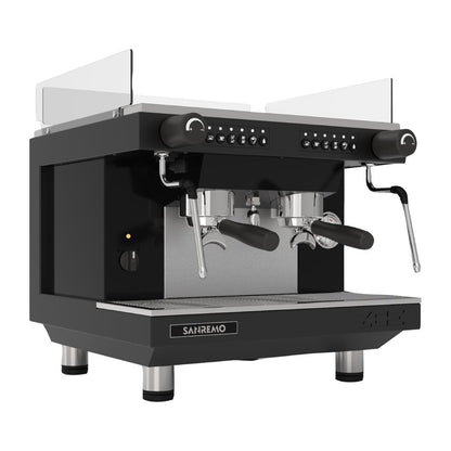 Sanremo ZOE Compact Coffee Machine Black • PAS-FA522