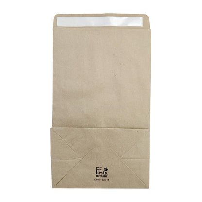 Fiesta Recyclable Sealable Takeaway Bags Medium (250 Pack) (Sealable. Pack Quantity: 250) • PAS-JA318