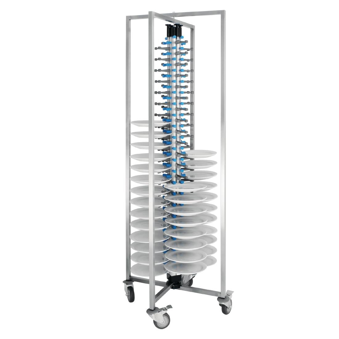 Vogue Mobile Plate Rack 84 Plates • PAS-GK978