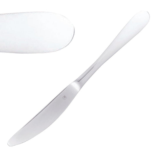 Tablekraft Luxor Dessert Knife Stainless Steel 18/0 (12 Pack) (18/0 Stainless Steel. Pack quantity: 12) • PAS-DL606