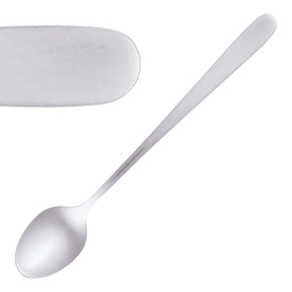 Tablekraft Luxor Soda Spoon Stainless Steel 18/0 (12 Pack) (18/0 Stainless Steel | Pack quantity: 12) • PAS-DL613
