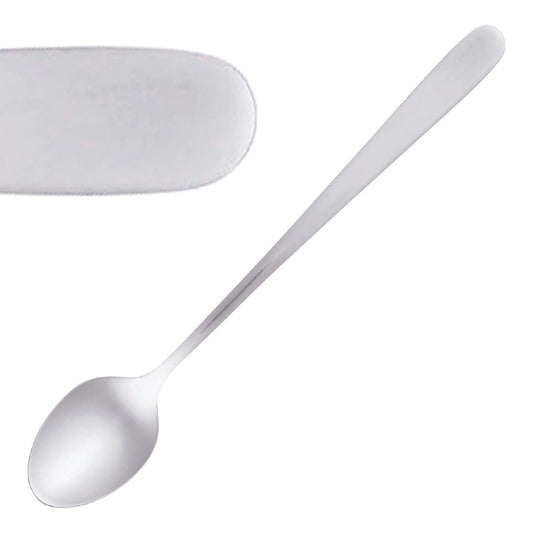 Tablekraft Luxor Soda Spoon Stainless Steel 18/0 (12 Pack) (18/0 Stainless Steel | Pack quantity: 12) • PAS-DL613