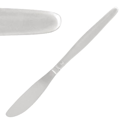 Tablekraft Atlantis Dessert Knife Stainless Steel 18/0 (12 Pack) (18/0 Stainless Steel. Pack quantity: 12) • PAS-DL594