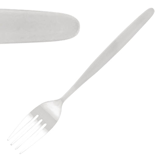 Tablekraft Atlantis Table Fork Stainless Steel 18/0 (12 (18/0 Stainless Steel. Pack quantity: 12) • PAS-DL595