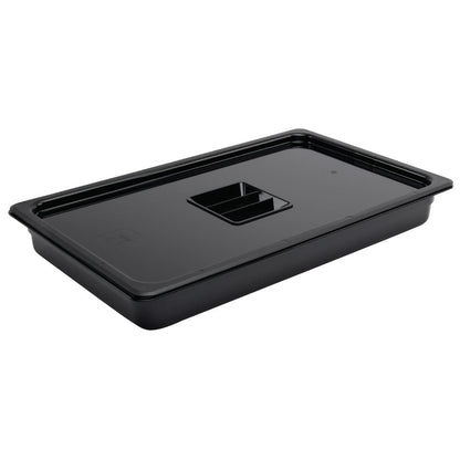 Vogue Black Polycarbonate - GN 1/1 65mm • PAS-U454