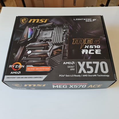 MSI MEG X570 ACE Ryzen AM4 ATX Motherboard 4xDDR4 • PMA-MEG X570 ACE
