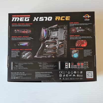 MSI MEG X570 ACE Ryzen AM4 ATX Motherboard 4xDDR4 • PMA-MEG X570 ACE