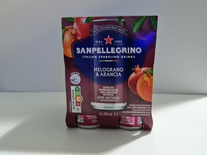 San Pellegrino Melograno e Arancia  4 x 330ml