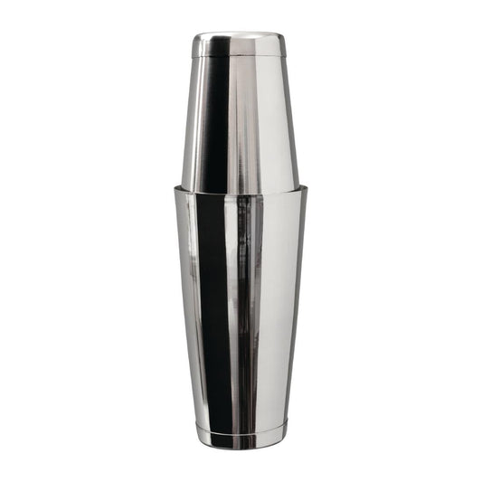 Beaumont Mezclar Tin on Tin Boston Cocktail Shaker Stainless Steel • PAS-DF225