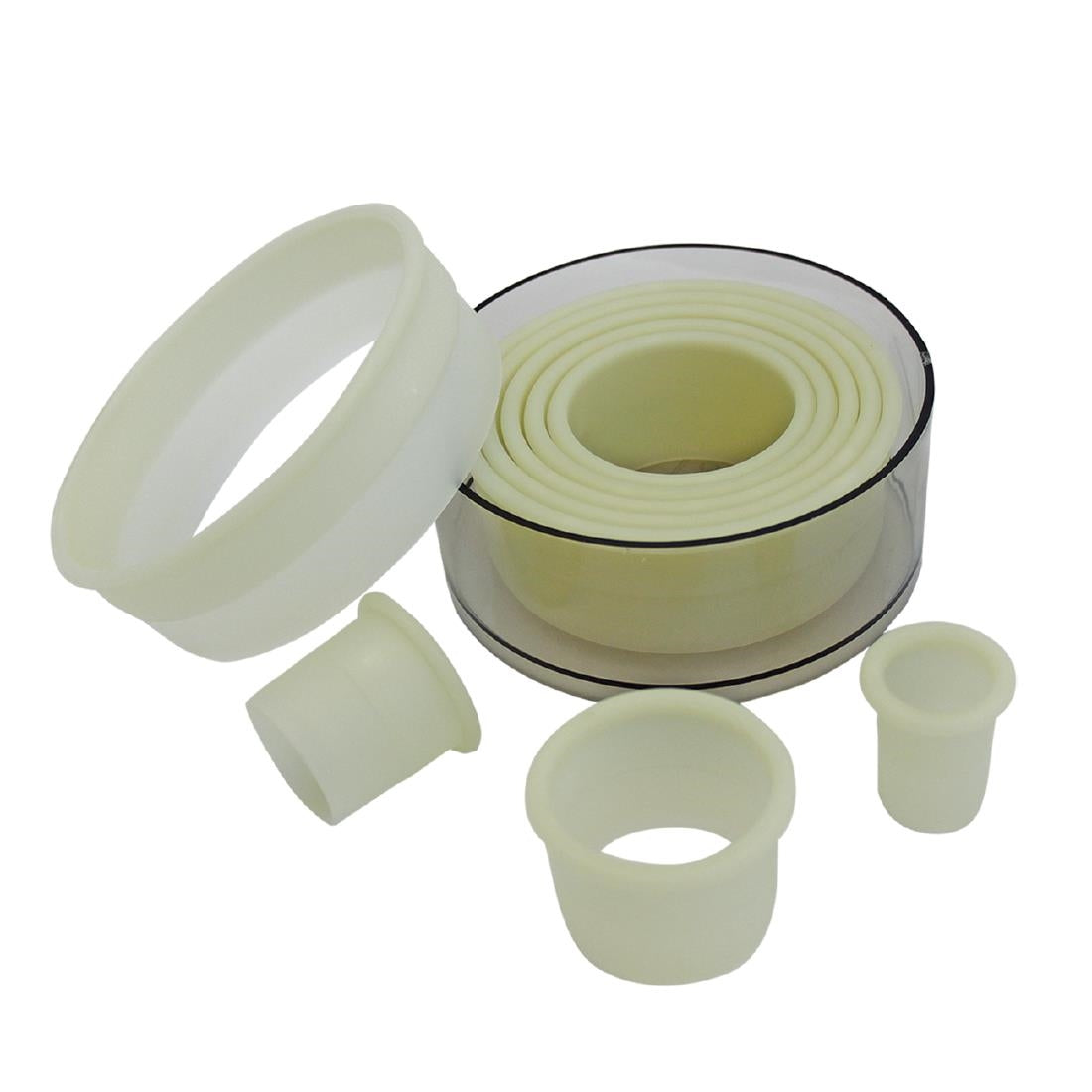 Schneider Plain Round Pastry Cutters (9 Pack) • PAS-GT141