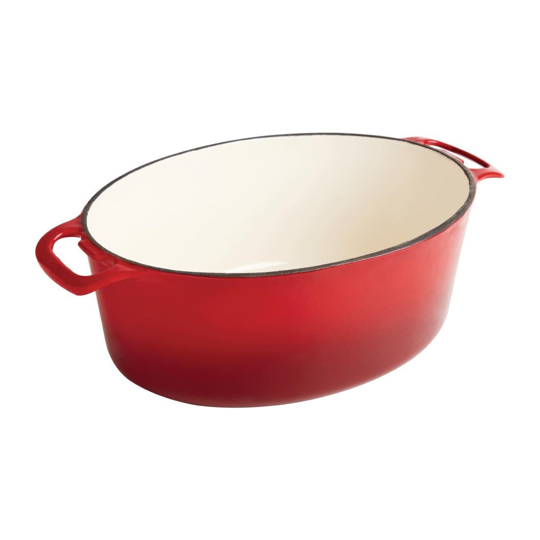 Vogue Red Oval Casserole Dish 5Ltr • PAS-GH313