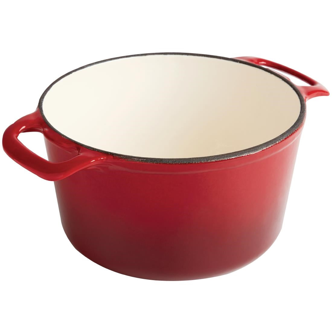 Vogue Red Round Casserole Dish 3.2Ltr • PAS-GH304