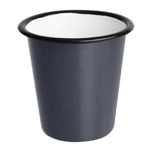 Olympia Enamel Tumbler Grey 310ml (6 Pack) (Pack of 6) • PAS-DC393