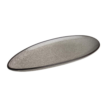 Olympia Mineral Leaf Plate - 305x145mm 12x 5 3/4" (6 Pack) • PAS-DF181