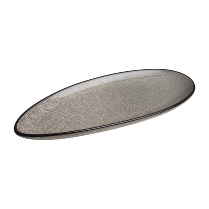 Olympia Mineral Leaf Plate - 255x118mm 10x 4 1/2" (6 Pack) • PAS-DF180