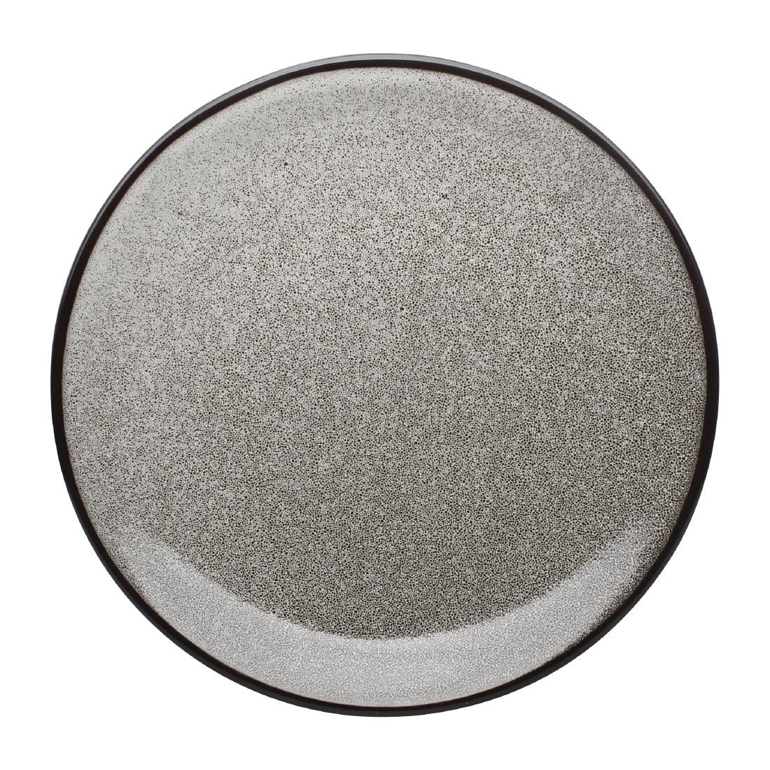 Olympia Mineral Flat Coupe Plate - 228mm 9" (6 Pack) • PAS-DF183