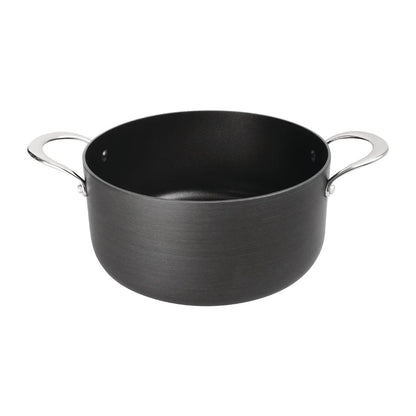 Vogue Anodised Aluminium Non-Stick Casserole Pan 240mm • PAS-CN950
