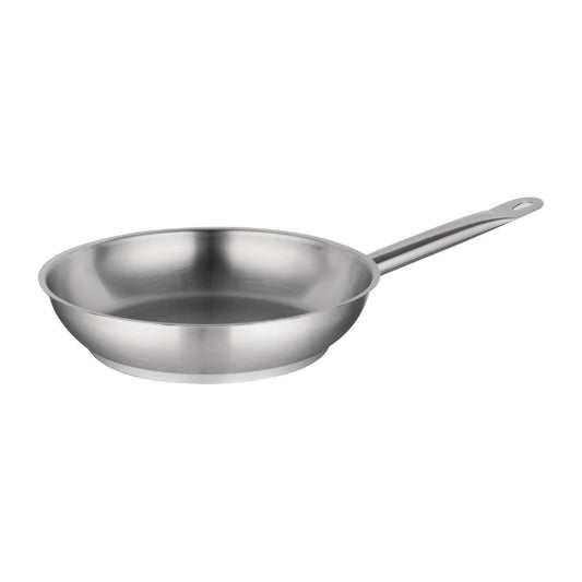 Vogue Stainless Steel Frying Pan 280mm • PAS-M926